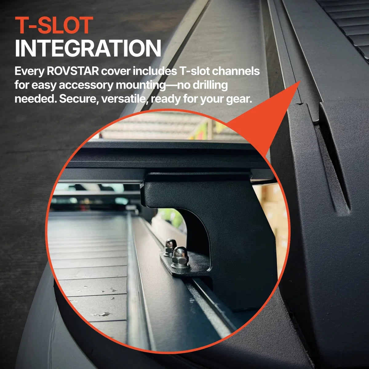2009-2026 Ford F-150 5.5ft Bed Electric Retractable Tonneau Cover, All-Aluminum, No-Drill Install | ROVSTAR Power Glide