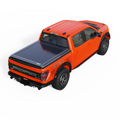 2009-2026 Ford F-150 5.5ft Bed Electric Retractable Tonneau Cover, All-Aluminum, No-Drill Install | ROVSTAR Power Glide