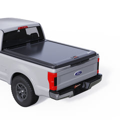 2017-2026 Ford F-250/F-350 6.8ft Bed Retractable Tonneau Cover, All-Aluminum, No-Drill Install | ROVSTAR Mech Glide