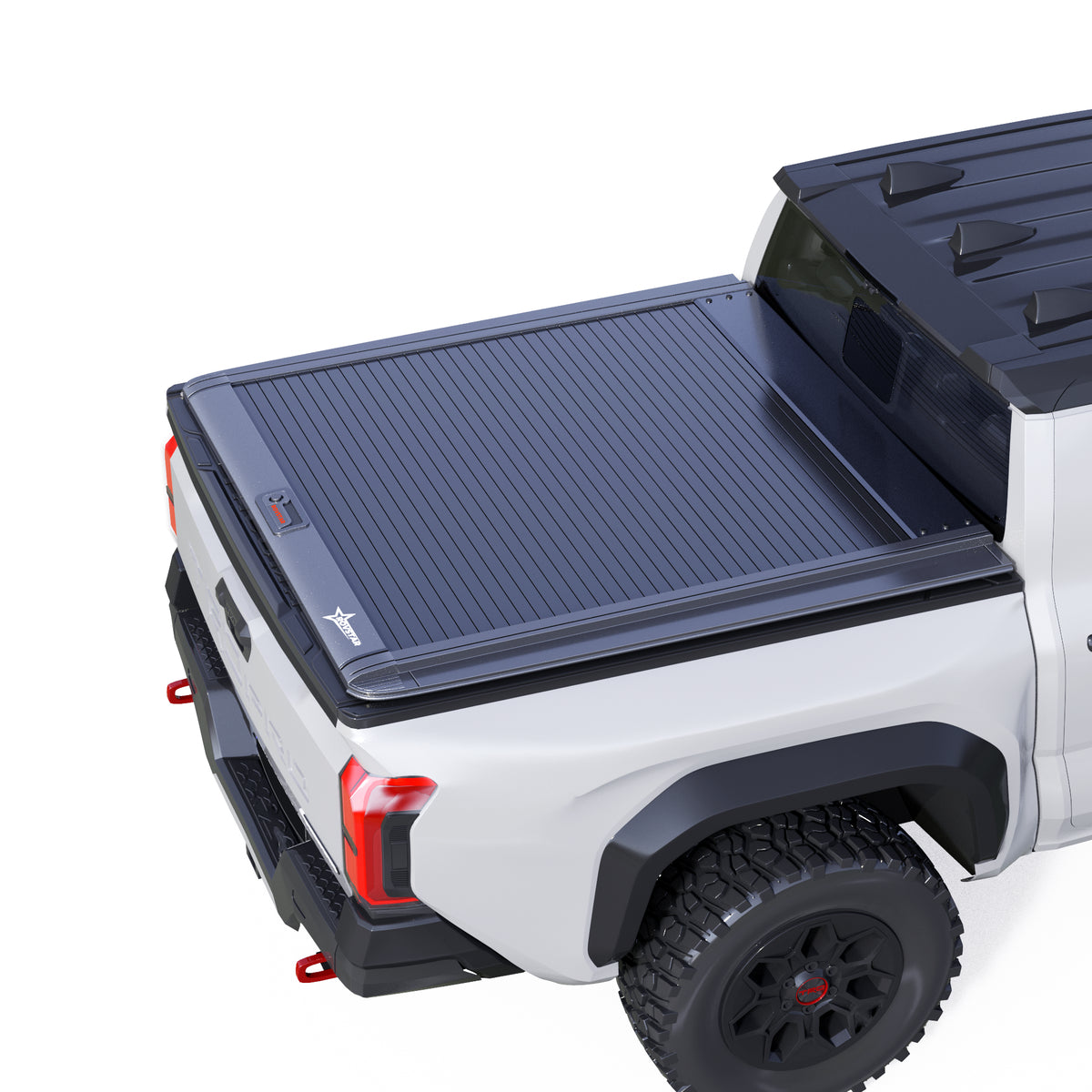 2016-2026 Toyota Tacoma 5ft Bed Retractable Tonneau Cover, All-Aluminum, No-Drill Install | ROVSTAR Mech Glide