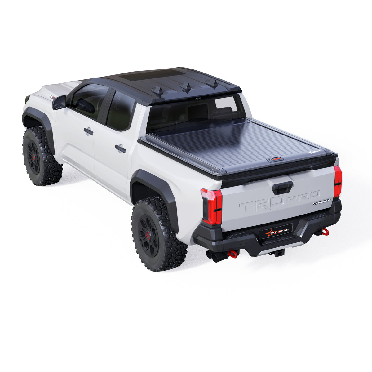 2016-2026 Toyota Tacoma 5ft Bed Retractable Tonneau Cover, All-Aluminum, No-Drill Install | ROVSTAR Mech Glide