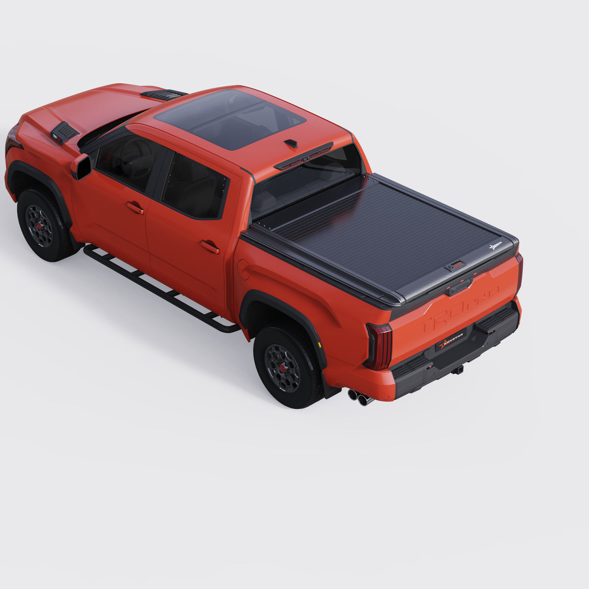 2007-2026 Toyota Tundra 6.5ft Bed Retractable Tonneau Cover, All-Aluminum, No-Drill Install | ROVSTAR Mech Glide