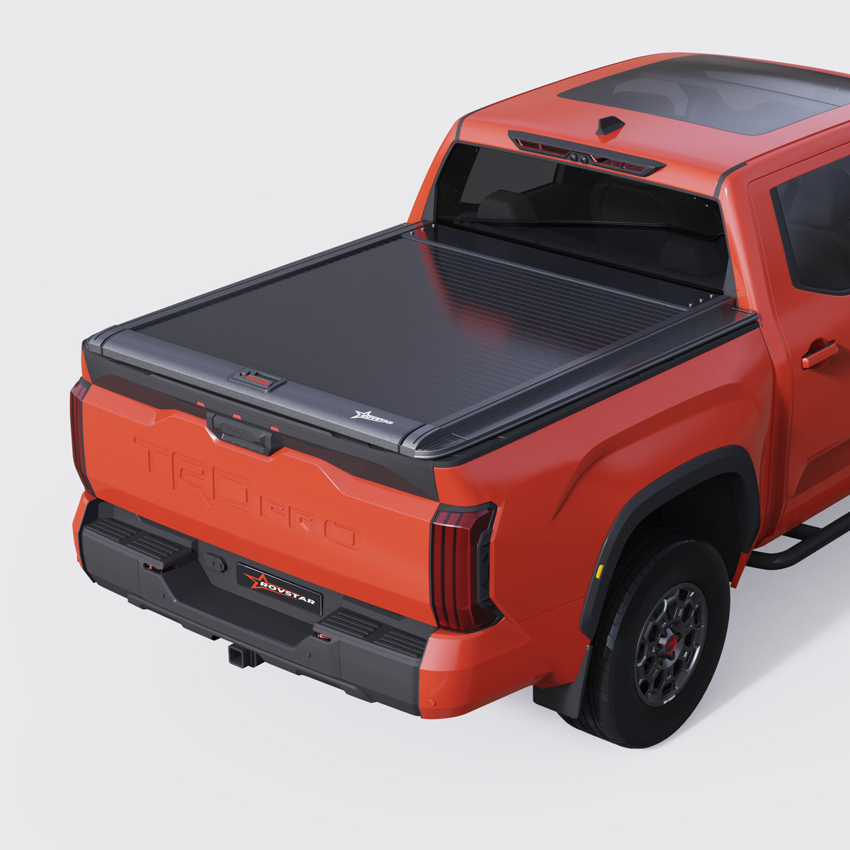2007-2026 Toyota Tundra 6.5ft Bed Retractable Tonneau Cover, All-Aluminum, No-Drill Install | ROVSTAR Mech Glide