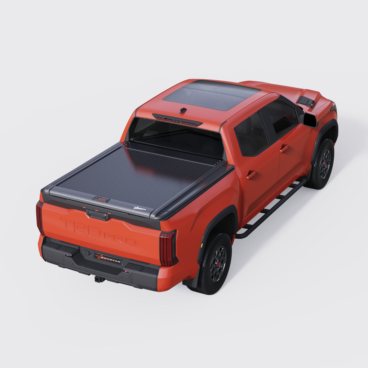 2007-2026 Toyota Tundra 6.5ft Bed Retractable Tonneau Cover, All-Aluminum, No-Drill Install | ROVSTAR Mech Glide